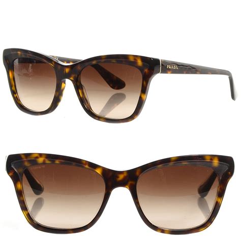 prada brown acrylic cat eye sunglasses|prada cat eye tortoiseshell sunglasses.